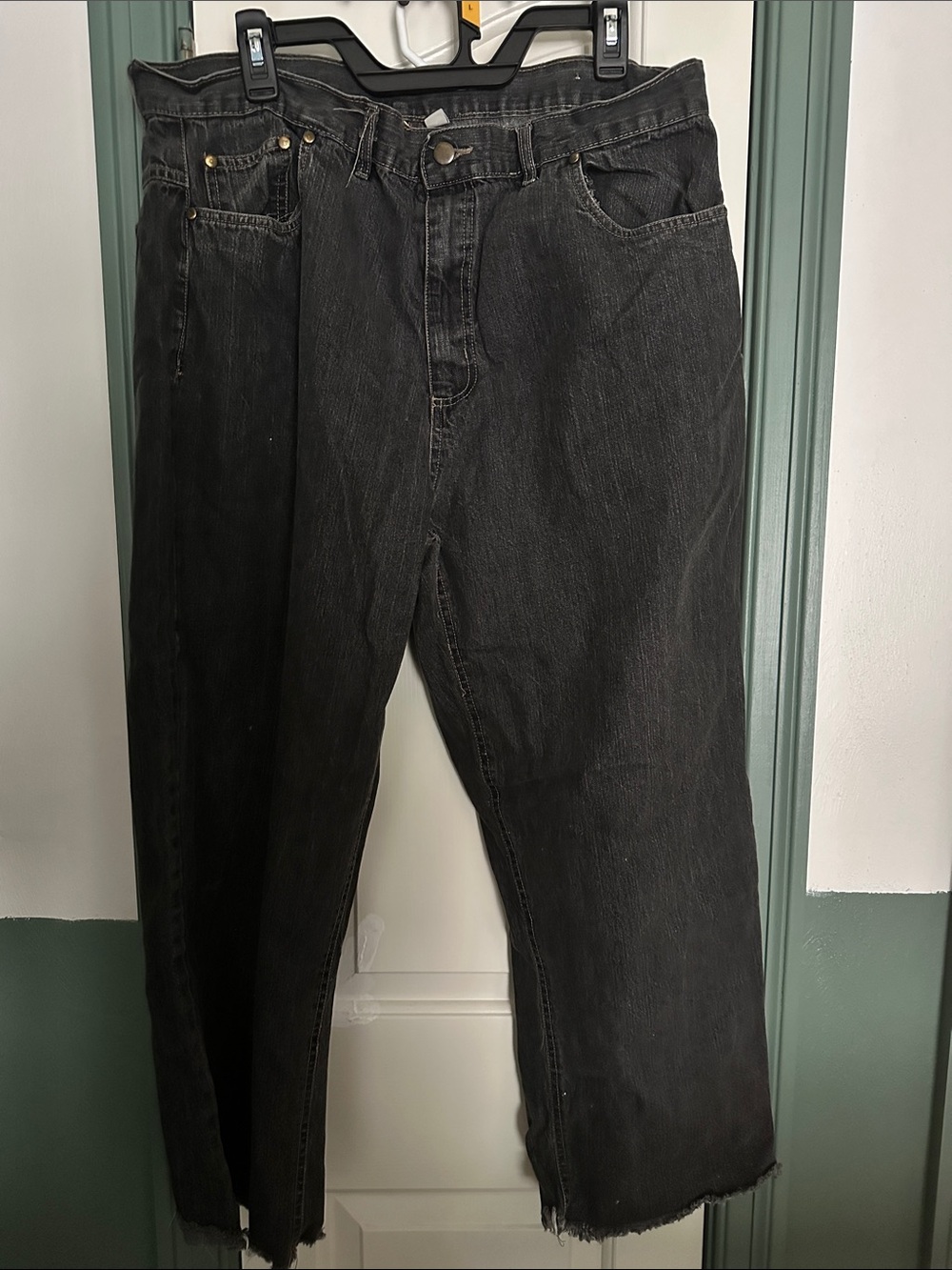 Burnside Men's Black Denim Jeans